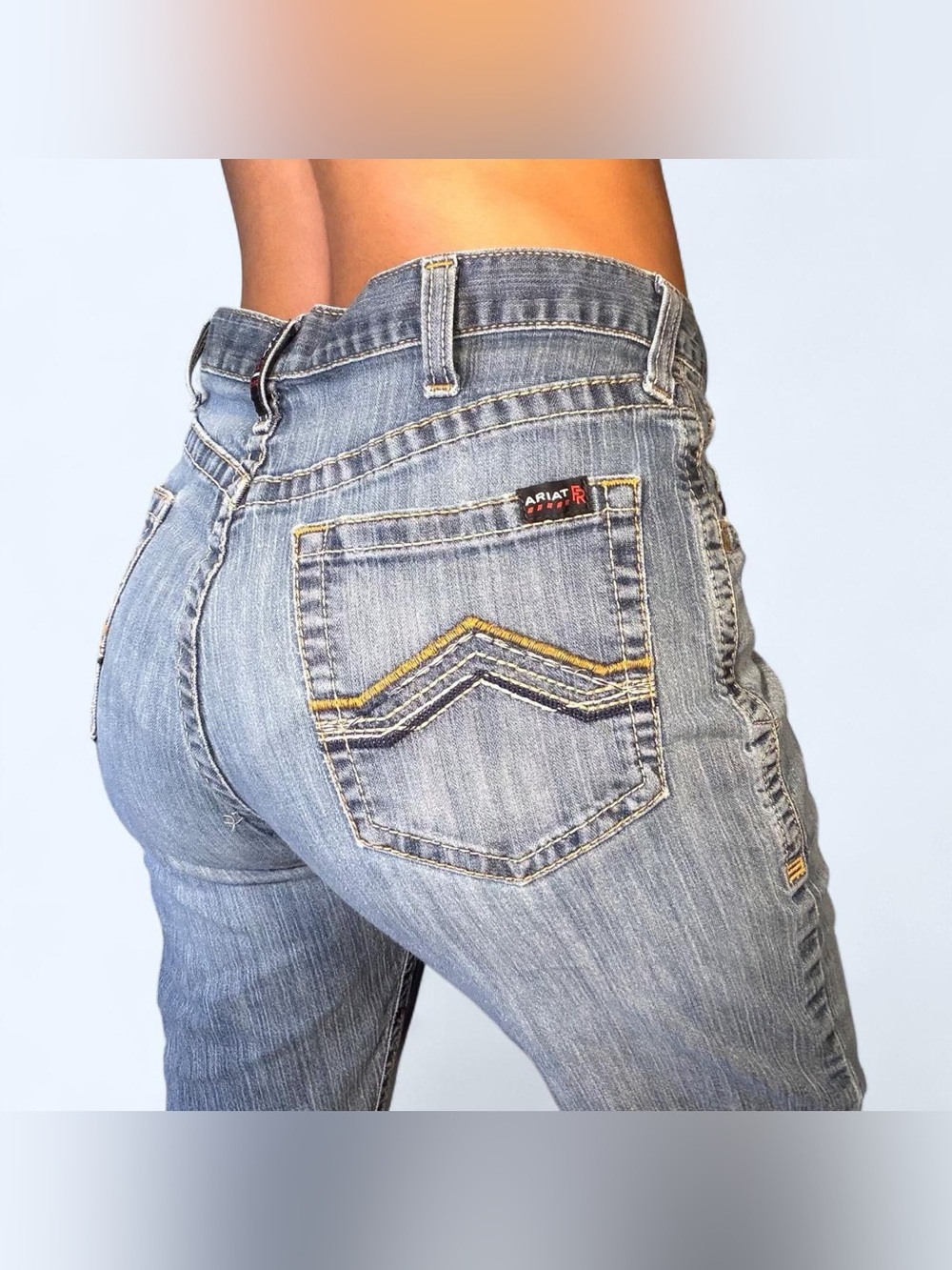 Grunge Baggy Denim Bootcut Jeans by Ariat!